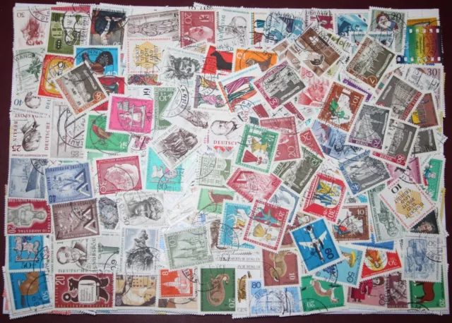 Lot Berlin - ca. 1100 Briefmarken gestempelt!