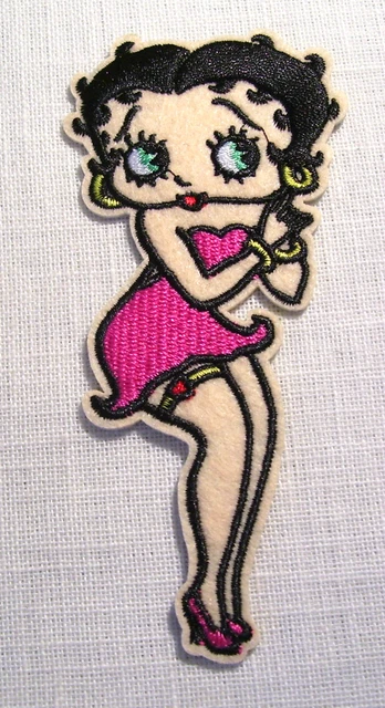 D422 - Ecusson Patch Thermocollant - Hauteur 12 Cm - Pin-Up