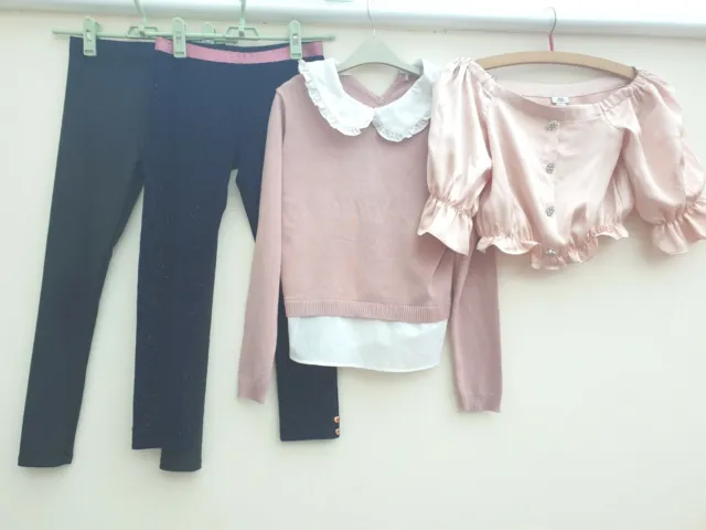 Girls clothes bundle 9-10 years/Tops/Legging/Jumpers/Ted Baker/River Island