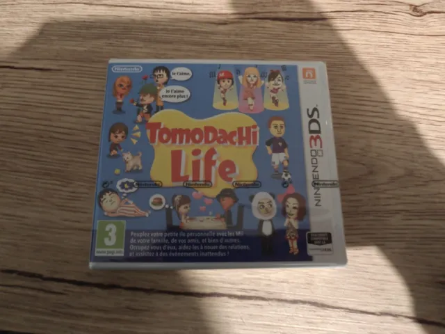 Tomodachi Life Jeu Nintendo 2Ds/3Ds Neuf Sous Blister Version Française