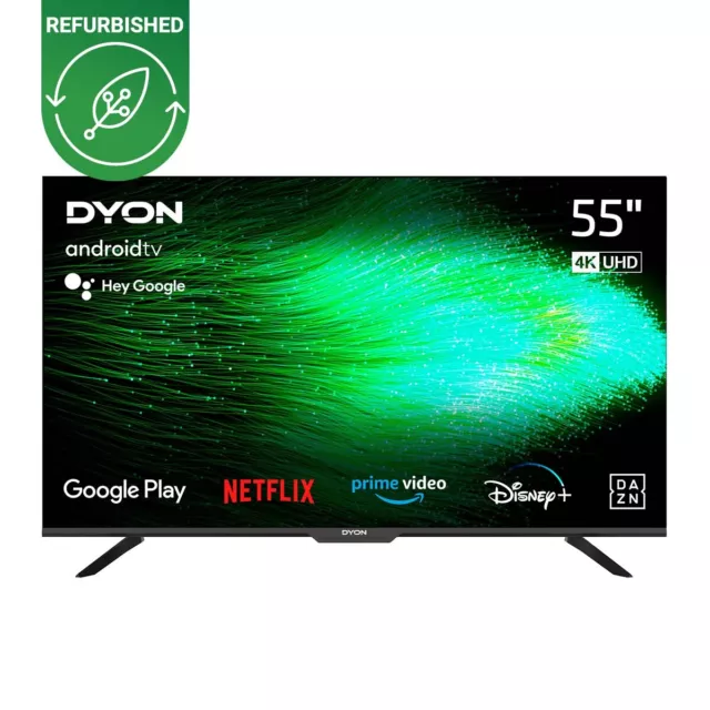 DYON Smart 55 AD-2 139cm (55 Zoll) Android TV (4K, HD Triple Tuner, Prime)