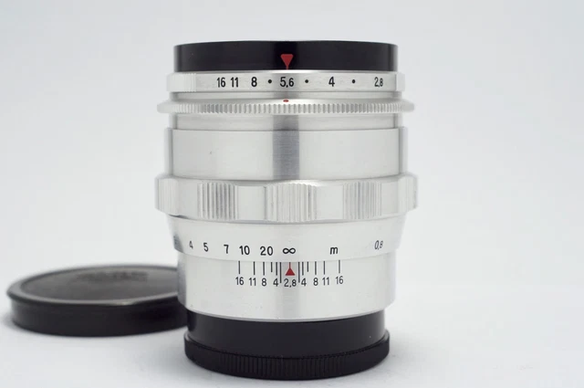 M42 Carl Zeiss Jena Biometar 2,8/80mm Objektiv Lens selten