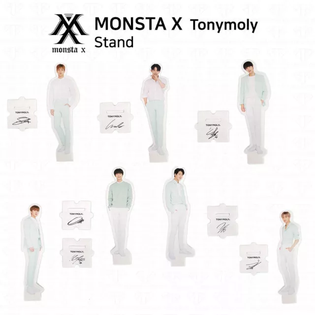 Monsta X x Tonymoly Official Goods Stand Wonho Kihyun Minhyuk Jooheon I.M Shownu