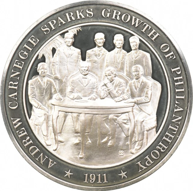 Sterling Silver Franklin Mint American History 925 38.8 Grams Round/Art Bar *535