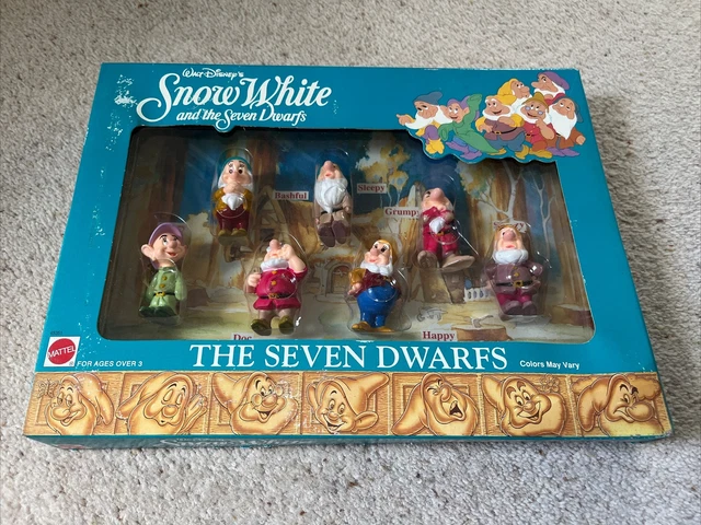 MATTEL DISNEY SNOW White And The Seven Dwarfs Figures Set £5.00 ...