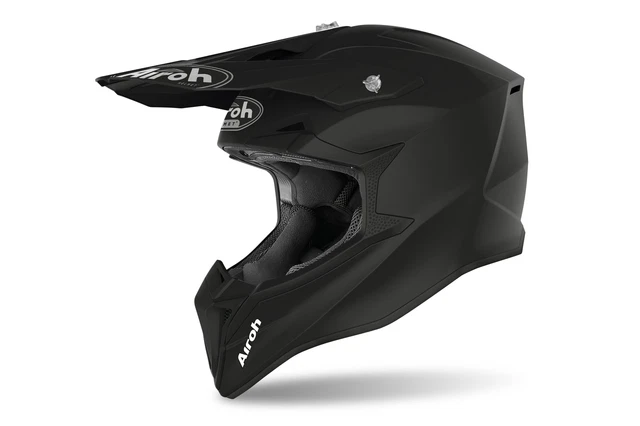 Wr11Xl - Casco Off Road,Cross Airoh Wraap Black Matt Helmet Taglia Xl