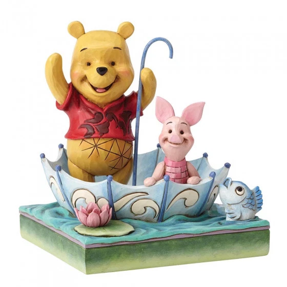 Disney Traditions Winnie Puuh & Ferkel Figur 4054279 brandneu & verpackt