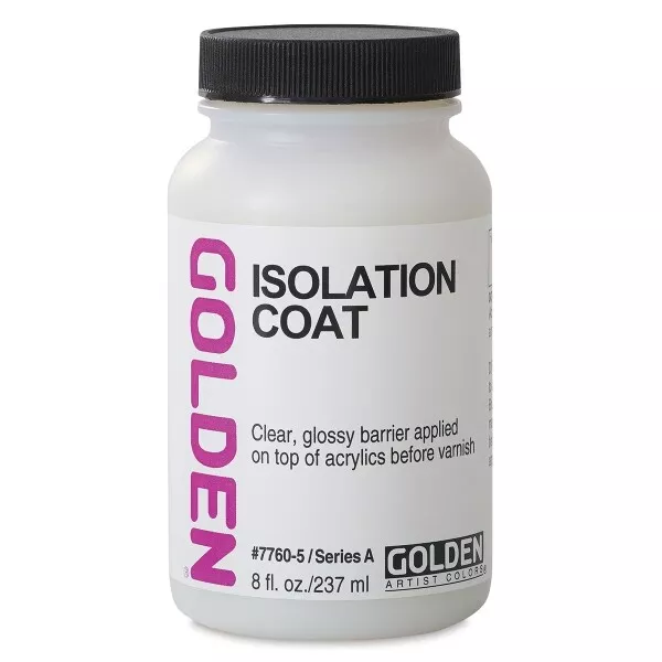 GOLDEN ACRYLIC : Isolation Coat : 236ml, 473ml, 946ml