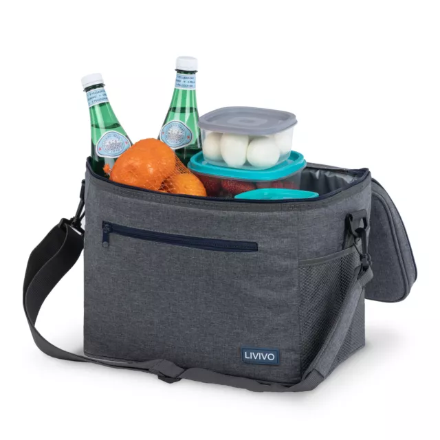 Insulated Can Cool Bag Thermally Camping Food Storage Picnic Bottle Cooler Wine