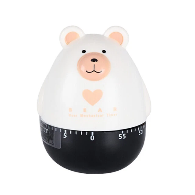 Timer cucina a forma di orso Timer del cartone animato Timer Meccanico Timer
