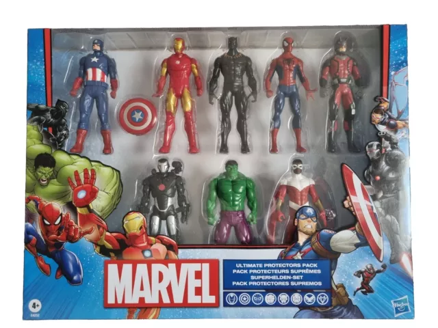 Hasbro Marvel Ultimate Protectors Action Figure 8-Pack Superhelden - NEU & OVP