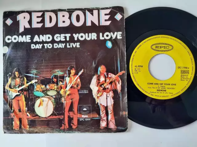 Redbone - Come and get your love 7'' Vinyl Germany