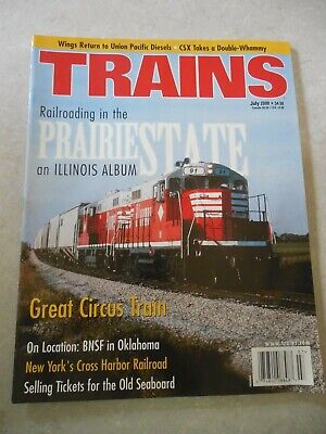 TRAINS Magazine, JULY 2000, GREAT CIRCUS TRAIN, NEW YORK'S CROSS HARBOR RAILROAD