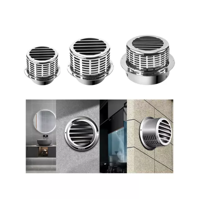 Air Vent Building Supplies Multipurpose Exhaust Hood Vent for Workshop Home Wall