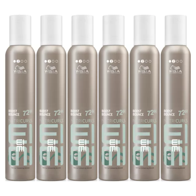 WELLA EIMI NUTRICURLS BOOST BOUNCE Curl Enhancing Mousse Lockenschaum 6x 300 ml