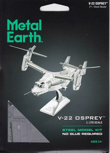 Fascinations Metal Earth Spirit of Saint Louis Airplane 3D Laser Cut Model Kit e