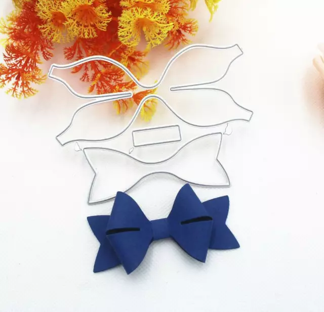 Metal Cutting Dies Decoration Craft Cut for Card DIY Bow Making Scrapbooking