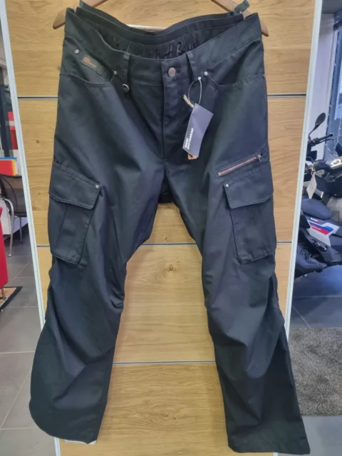 Genuine Bmw Motorrad Purerider Black Motorcycle Trousers Size - W38 L34