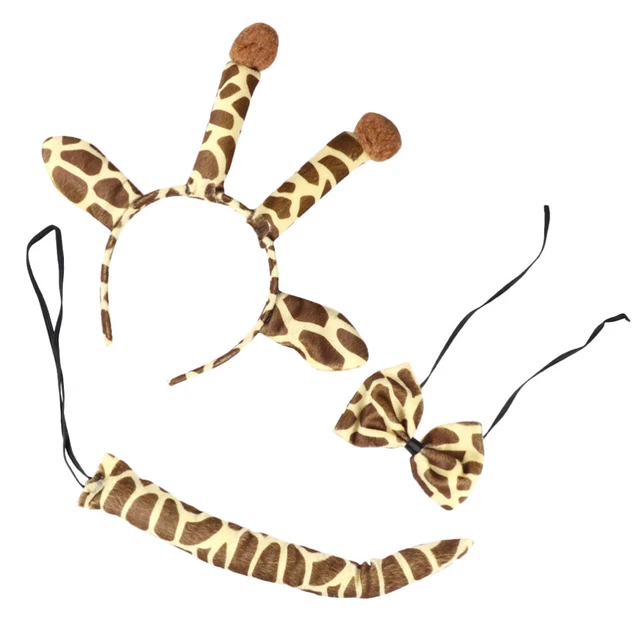 Papillon Cosplay Fascia Di Alce Da Giraffa Per Adulti Bambino Mancare Palchi