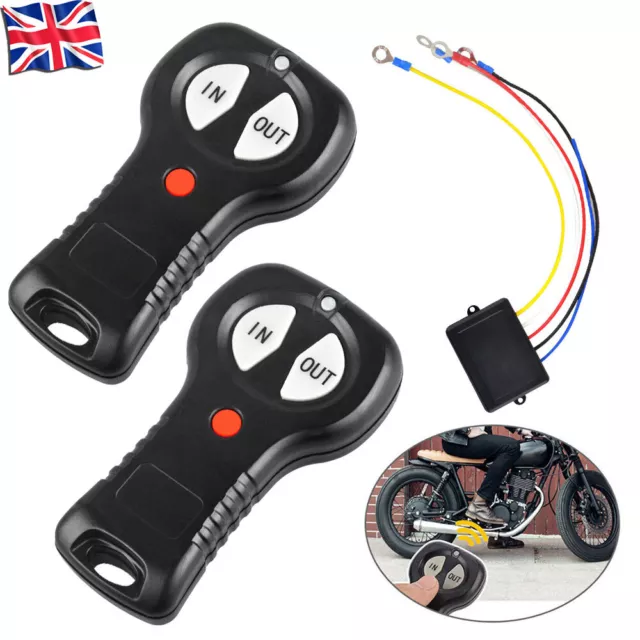 UK Wireless Electric Winch Remote Control for RHINO Truck ATV SUV Switch Handset