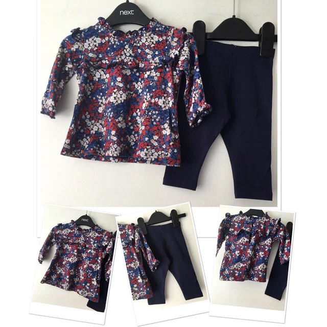 Leggings Tunica Mix Floreale Next per Bambine Eccellenti U & Nuovi F&F 3-6 Mesi