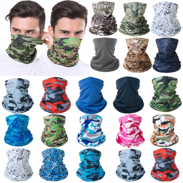 Bandana Tube Scarf Wear Face Cover Mask Neck Gaiter Headband for Outdoor Sports`