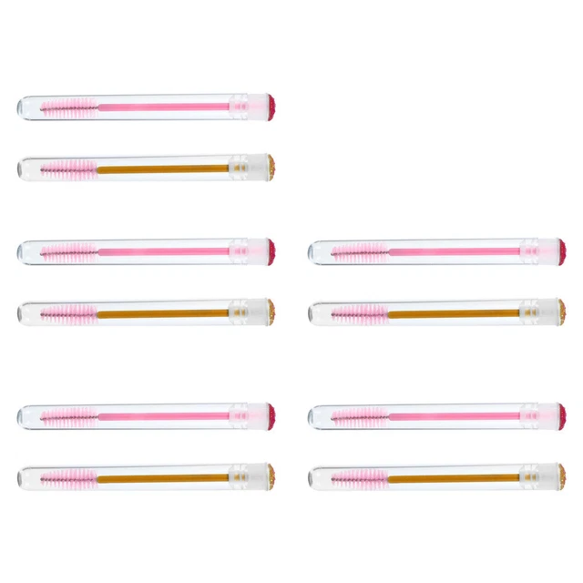10pcs Vide Mascara Tube et Vide Mascara Tube En Vrac Portable Cils Tube