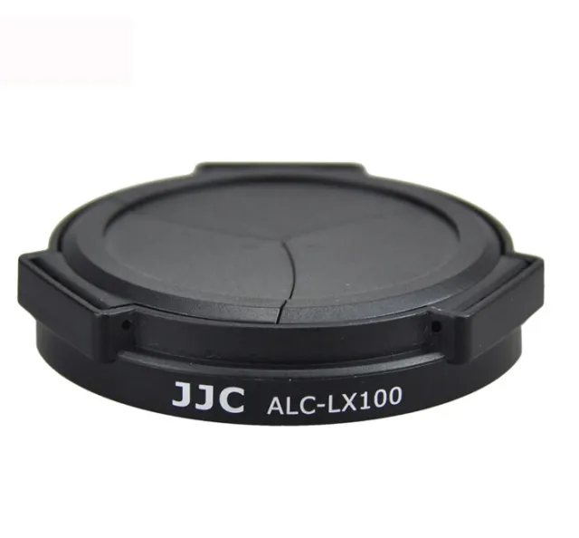 JJC Auto Lens Cap for Panasonic LX100 LX100II,Leica D-LUX(Typ 109), LUX 7 Camera