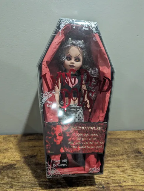 Mezco Living Dead Dolls: DEMONIQUE - Series 10 - Rare - Used - Good Condition