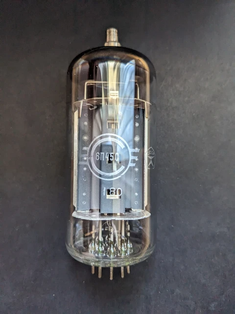 Rara Coppia Tubi Valvole Svetlana Alati =C= 6550C 6550 NOS - Foto 9