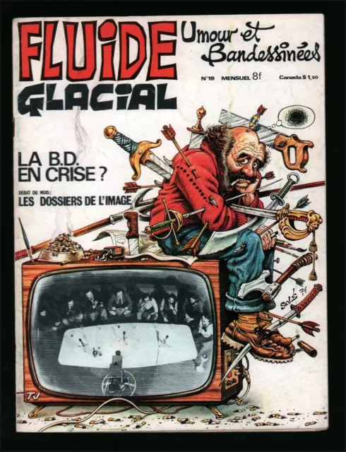 Revue Fluide Glacial N°19 . Eo . 1977 . Gotlib / Alexis / Forest .