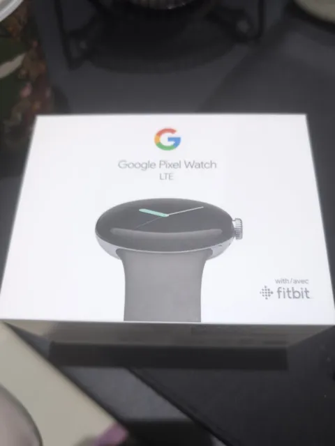 Google Pixel Watch - Matte Black Stainless Steel case - Obsidian Active  band
