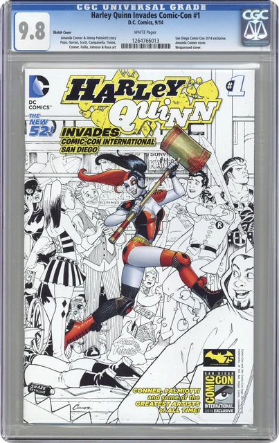 Harley Quinn Invades Comic Con International San Diego (2014) 1SDCC CGC 9.8