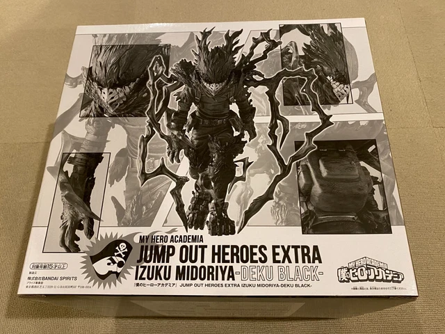 FIGURINE LIMITÉE MY Hero Academia DEKU NOIR Izuku Midoriya Jump Out