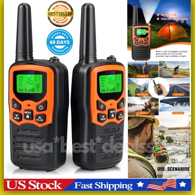 Walkie Talkie Bambini 22 Canali Radio A 2 Vie Con Torcia LCD - Foto 12