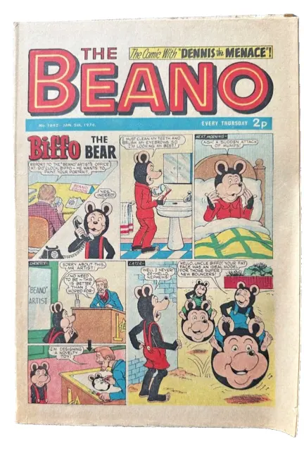 Vintage Beano Comics - Birthday Gift 50 Years Old