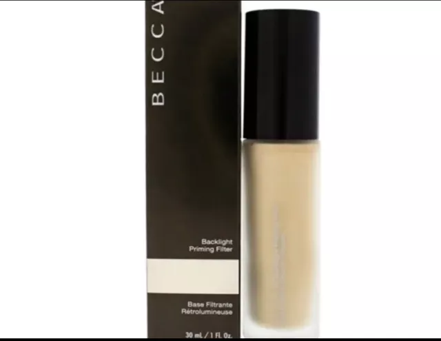 RARE BECCA Backlight Priming Filter 1 Fl. Oz. DISCONTINUED (New in Box)