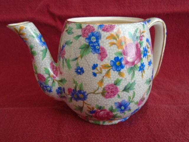 Royal Winton Grimwades Old Cottage Chintz Breakfast Set One Cup Teapot