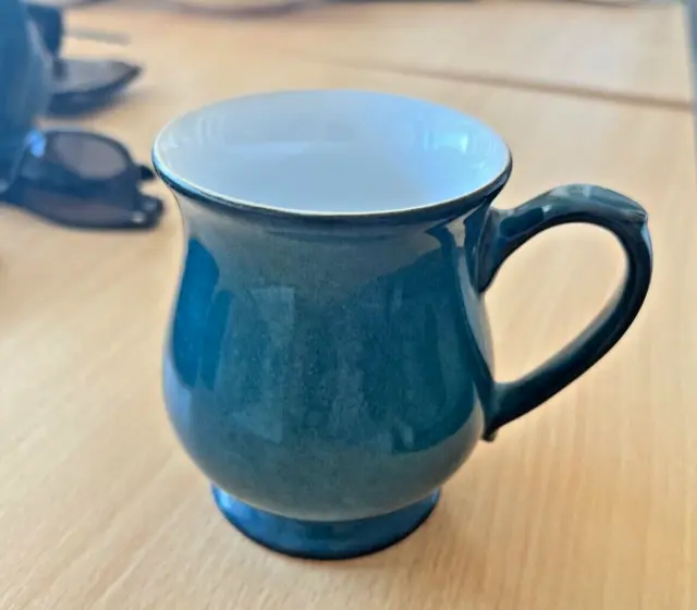 Denby Greenwich Green Craftsman Mugs for Tea & Coffee