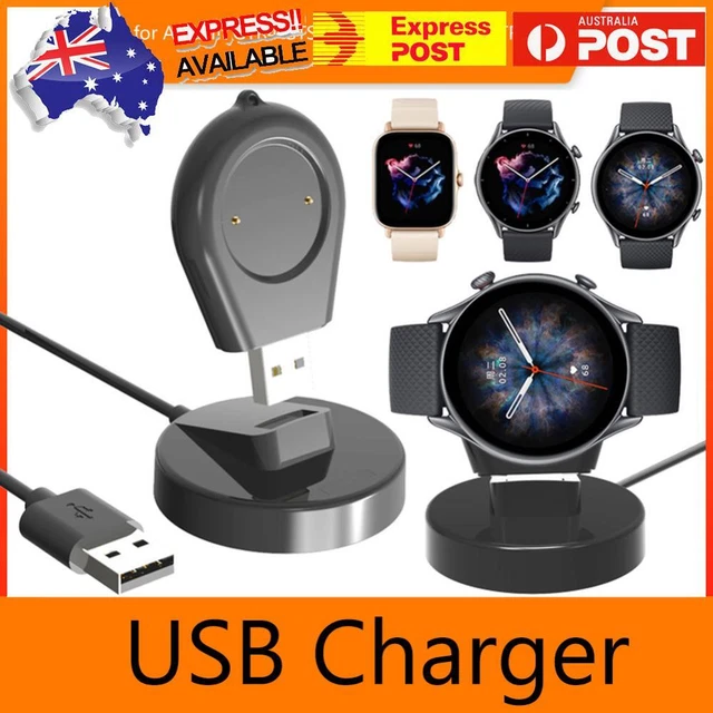 Plastic Charger Stand Accessories 5V 1A Charger Stand Wire for Amazfit GTR4 GTS4