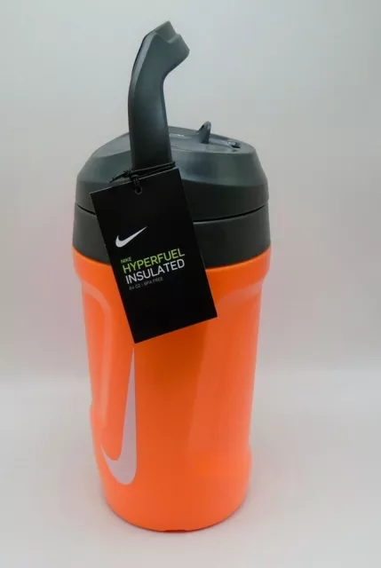 Nike Fuel Water Jug 64 oz Total Orange/Black/White