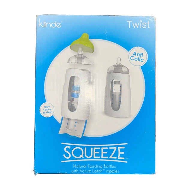 Kiinde Twist - Squeeze Natural Feeding Bottles - 2 Pack