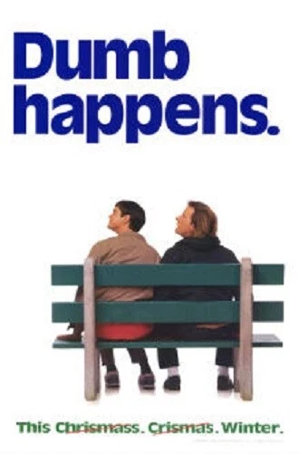 Dumb & Dumber Original Set Of 2 Adv & Reg Styles Movie Posters 1994 Jim Carrey