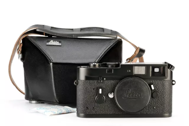 Rare Leica Untouched Vintage %100 Original Leica M4 Black Chrome still 'L Camera