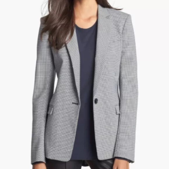 Theory Blazer  10 Dancey Fulton Houndstooth 2