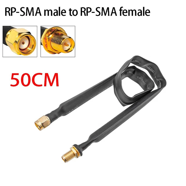 Extension Câble Miner Antennes Câble RP-SMA Mâle À RP-SMA Femelle 0-6 GHZ 50 Ohm