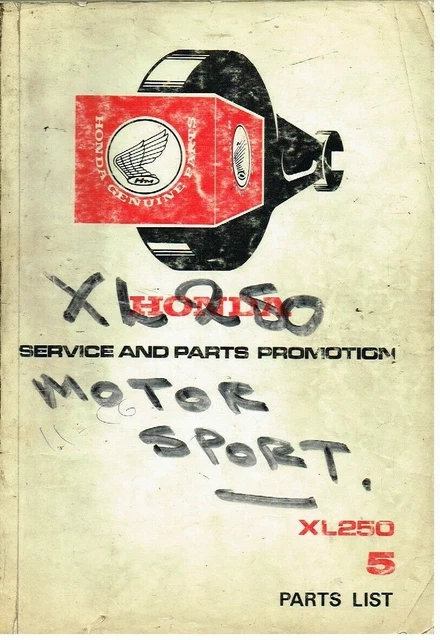 1977 honda xl250