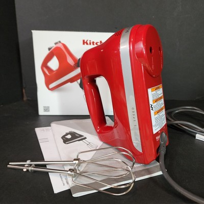kitchenaid ultra power 3 speed hand mixer khm312er