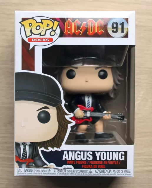 Funko Pop Rocks ACDC Angus Young + kostenloser Schutz