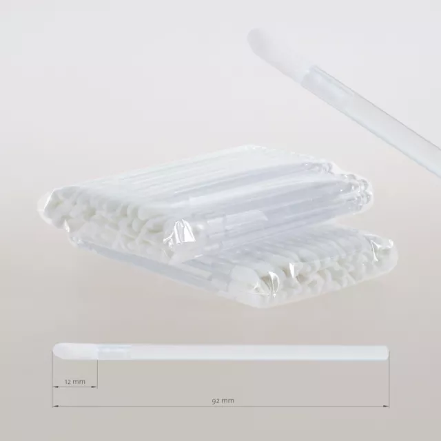 Microfibre Tampons de Nettoyage Pinceau Lèvres Extension Cils sans Peluche 100st